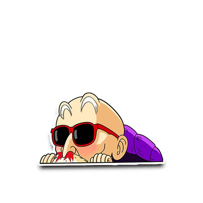 The Pervert Hermit peeker sticker