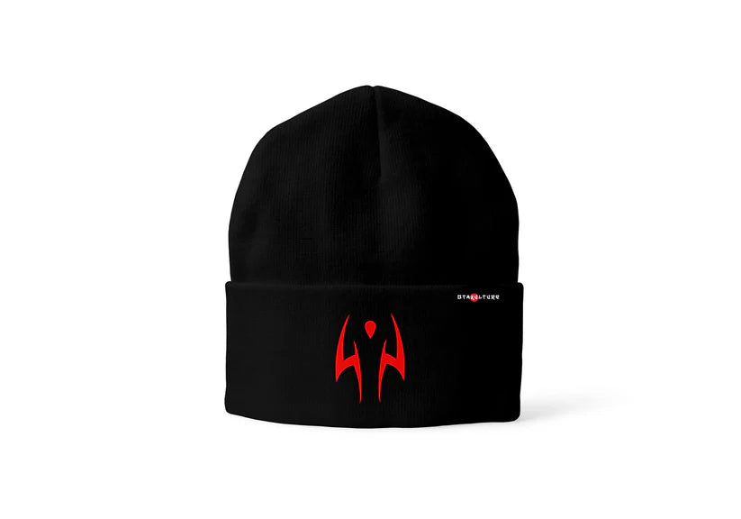 King of Curses embroidered beanie